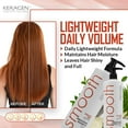 thumbnail image 5 of Keragen - Shampooing et après-Shampooing Lissants avec Kératine et Collagène pour Tous Types de Cheveux Sans Sulfate 32 Oz - Hydrate Renforce Protège la Couleur et Répare - Panthénol, 5 of 5