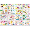 thumbnail image 5 of Juego de plantillas de dibujo hueco para niños, plantilla de números en inglés colorida, plantillas de Navidad y Halloween, 20 Uds., 5 of 5