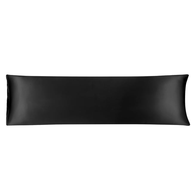 Unique Bargains Taie d'Oreiller en Satin de Luxe Rafraîchissante Anti-Rides Longue Taie d'Oreiller Soyeuse