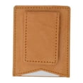 thumbnail image 6 of Mens Genuine Leather Magnetic Money Clip Credit Card Holder Wallet 910R (C) Black, 6 of 7