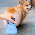 thumbnail image 2 of Blue Portable Foldable Potty Holders Garbage Bag Pickup Clip For Pets Large Size Easy Cleanup Waste Disposal Tool Includes 1 Clip, 2 of 3