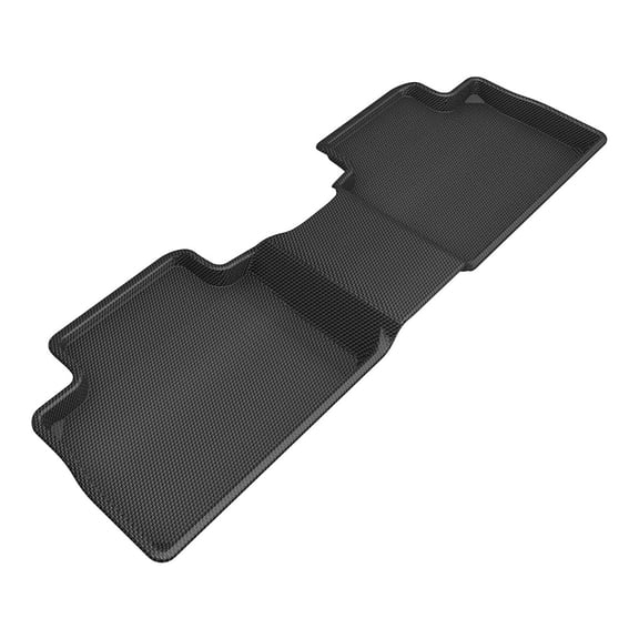 3D MAXpider Kagu Floor Mat (Black) Compatible with Nissan Kicks 2025 - Second Row