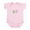 Petal Pink, variant on CafePress - Sweet Pea Body Suit - Baby Light Bodysuit, Size Newborn - 24 Months