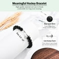 thumbnail image 4 of Soccer Football Basketball Baseball Hockey Bracelet Gifts for Boys Players Team Lovers Son Grandson Brother Nephew Friend as Birthday/Valentines Day/Graduation/Back to School/Christmas Gifts, 4 of 6