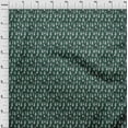 thumbnail image 3 of oneOone Cotton Cambric Teal Green Fabric Men|Guitar & Piano Musical Instrument Fabric For Sewing Printed Craft Fabric By The Yard 56 Inch Wide, 3 of 4
