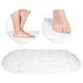 thumbnail image 5 of Non-Slip Shower Mats, Water Drainage with Suction Cups for Secure Grip, Reliable Material Machine Washable Transparent Pebble Design for Natural Foot Sensation, 5 of 8
