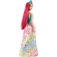 thumbnail image 6 of Barbie Dreamtopia Royal Doll with Dark-Pink Hair Wearing Removable Skirt, Shoes & Headband, 6 of 7
