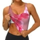 thumbnail image 3 of Balery Pink Balloon Puppy Art Sujetadores deportivos con espalda cruzada para mujer, acolchados, sin costuras, de alto impacto, ideales para yoga, gimnasio, entrenamiento y fitness.-Large, 3 of 8