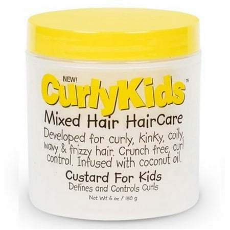 4 Pack - Curly Kids Mixed Hair Haircare Custard for Kids 6