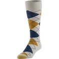 thumbnail image 4 of GOLDTOE Edition Mens Dress Argyle Crew Socks, 3-Pack, 4 of 5