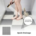 thumbnail image 3 of Interlocking Floor Tile Nonslip: 12PCS 12"x12" Shower Mat Decking Tile for Home, 3 of 7