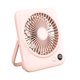 thumbnail image 1 of Desk fan, personal fan, small portable table fan and 4 speeds, strong wind personal fan, can be used as a power bank, 1 of 2