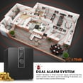thumbnail image 4 of Kavey 2.0 Cub Safe Box, Money Safe with Hidden Compartment and Dual Alarm System, Home Safe with LCD Touch Screen and Mute Function, Safe for Money Documents Valuable, 4 of 5