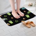 thumbnail image 3 of YST Garbage Truck Bath Mat Kids Cartoon Car Vehicles Doormats Floor Mats Trash Can Waste Management Vehicle Entryway Rug Refuse Classification Non Slip Bath Rug 20"X32", 3 of 5