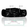 thumbnail image 3 of Spec-D Tuning Smoke Headlights + LED Bumper Lights Compatible with 1999-2002 Chevy Silverado 2000-2006 Tahoe Suburban, Left + Right Pair Headlamps Assembly, 3 of 6