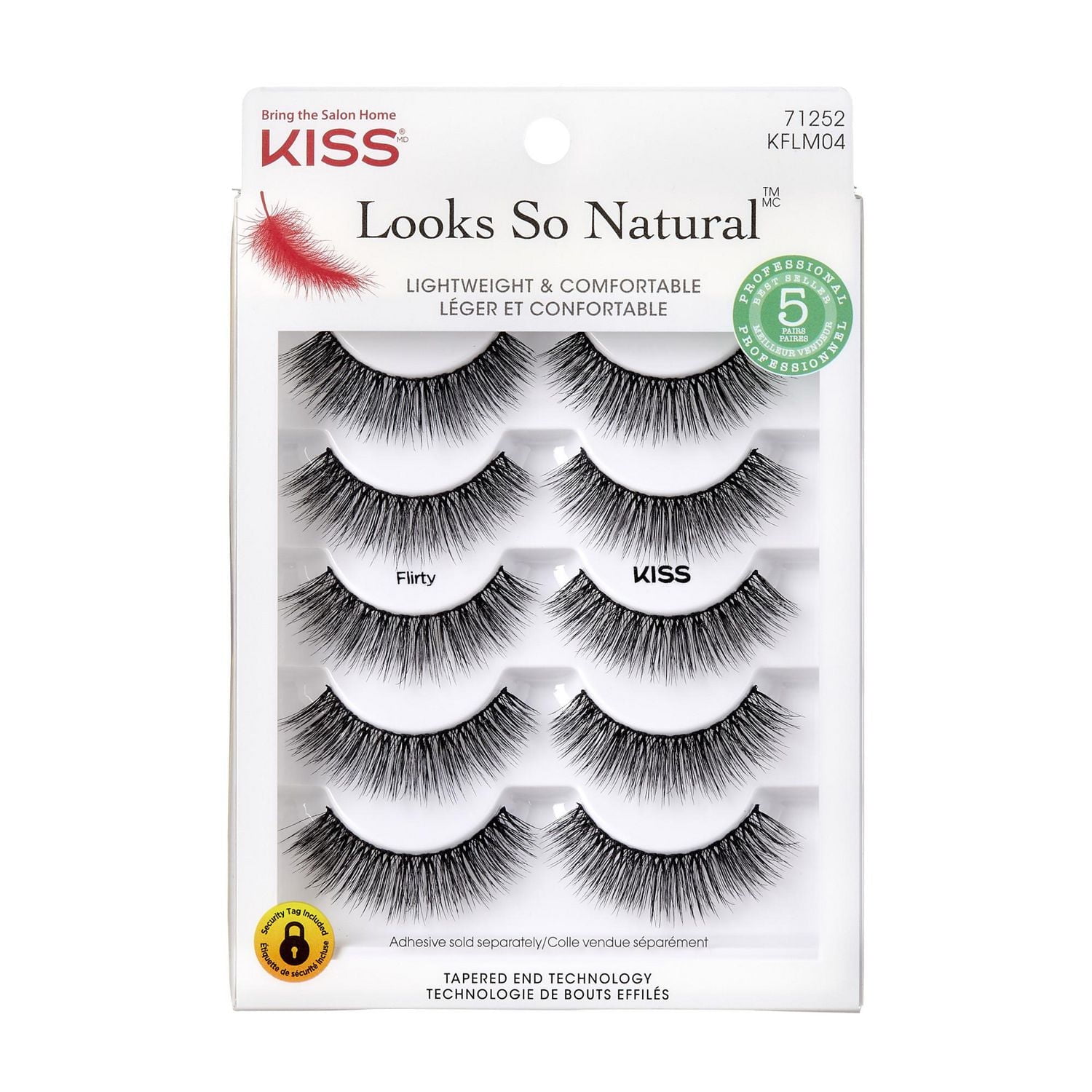 KISS : Aspect si naturel - Multi-emballage Séduction D’audacieux et harmonisés