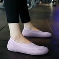 thumbnail image 2 of Lightweight Indoor Athletic Sneakers for Women - Silent Gym Shoes with Sole Absorbing Soft Bottom for Jumping Yoga and Fitness Activities, 2 of 8