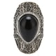 thumbnail image 1 of Exquisito anillo Retro de Metal para mujer, elegante anillo tallado, accesorio de joyería, regalo, 1 of 14