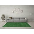 thumbnail image 3 of Ahgly Company Indoor Rectangle Abstract Emerald Green Modern Area Rugs, 5' x 8', 3 of 4