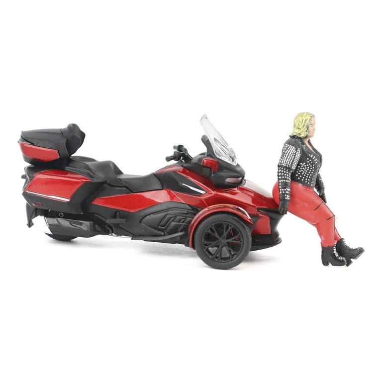 BRP Models, 1/32 Diecast, Can-Am Spyder RT Limited Deep Marsala