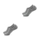 thumbnail image 4 of Calcetines náuticos Qarigey de larga duración para mujer Tejido transpirable Poliéster Gris Tallas 36-42 2Conjunto, 4 of 6