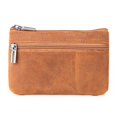 thumbnail image 4 of Monedero de cuero para mujer, monedero, monedero de cuero Crazy Horse con cremallera, llavero, tarjetero multifunción, 4 of 4