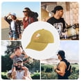thumbnail image 5 of Don’t Ghost Your Feelings Sand Colour Hat Adjustable Funny Fashion Unisex Baseball Cap for Men Women, 5 of 7