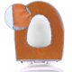 thumbnail image 4 of Almohadilla para asiento de inodoro, suave, gruesa y cálida, lavable, para decoración del hogar, 4 of 7