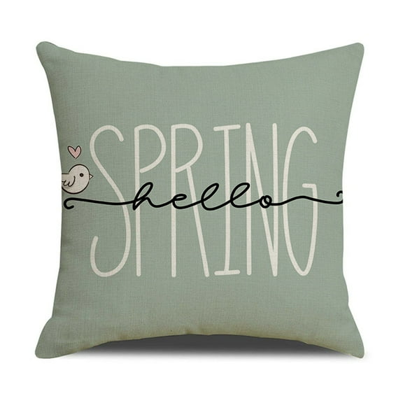 Couch Throw Pillow Cover Hwkond Border New Easter Pillow Set Printed Rabbit Cushion Living Room Decoration Sofa Pillow Cushion,Up to 25% Off