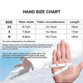 thumbnail image 3 of Ski Snow Gloves for Men Women, Insulated Touchscreen Snowmobile Winter Gloves, 3 of 5