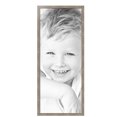 thumbnail image 2 of ArtToFrames 19" x 47" Champagne Pebble Metallic Picture Frame, 19x47 inch Silver Wood Poster Frame (WOM-5258),  Pack, 2 of 7