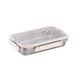 thumbnail image 3 of Caja de conservación de alimentos fresca, caja de almacenamiento para refrigerador con tapa y asa, caja sellada a prueba de fugas, caja contenedora de 22 litros, 3 of 8