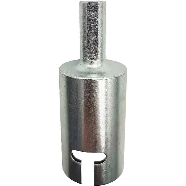 iFJF TST129 RV Leveling Scissor Jack Socket Zinc Plated Drill Adapter