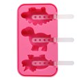 thumbnail image 3 of Lindo Dinosaurio Hogar Helado Silicona Moldes 3 Ranuras Antiadherente Moldes De Silicona De Grado Alimenticio Methold HA028405-03, 3 of 6
