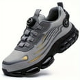 thumbnail image 5 of Men's low-top solid color four-season comfortable protection shoes, wear-resistant shoes FOR Outdoor work shoes, 5 of 9