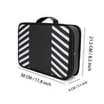 thumbnail image 3 of Barber Tool Bag, Safe Practical Hair Cutting Grooming Kit Storage Organizer Professional Tight Stitching  for Combs for Hairdresser, 3 of 8