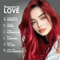 thumbnail image 3 of Splat Naturals Conditioning Hair Color, Semi-Permanent Hair Dye, Red, 6 fl oz Pouch, 3 of 10