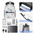 thumbnail image 5 of Rocae Butterfly for Lightweight Casual Backpack Travel Hiking Backpack Carry On Laptop Backpack, 5 of 6