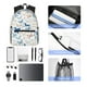 thumbnail image 4 of Disketp Butterfly Mochila Ligera Clásica con Múltiples Bolsillos, Mochila Casual para Hombre y Mujer, Ideal para Escuela, Trabajo y Viajes, 4 of 6