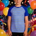 thumbnail image 2 of Miaoju Boys T Shirts Size 10 Crewneck Graphic T-Shirts Short Sleeve T-Shirt Loose Soft Summer Tops Cute Baby Boy Clothes, 2 of 4