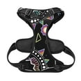 Defioc Geometry Dash Print Dog Harness for Small Large Dogs, No Pull ...