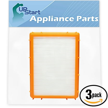 Eureka The Boss Hepa Filter - 3-Pack Replacement Eureka Boss SmartVac 4870B Vacuum HEPA Filter - Compatible Eureka HF-2 HEPA Filter