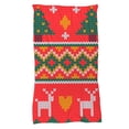 thumbnail image 1 of Cobija Manta Frazada Juana Gallo Diseño de Suéter Navideño Ultra Suave y Ligera, 1 of 5