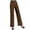 Brown, variant on Kinrui Office Dress Pants for Women Stretch High Waisted Casual Business Long Trousers with Pockets Navy XL