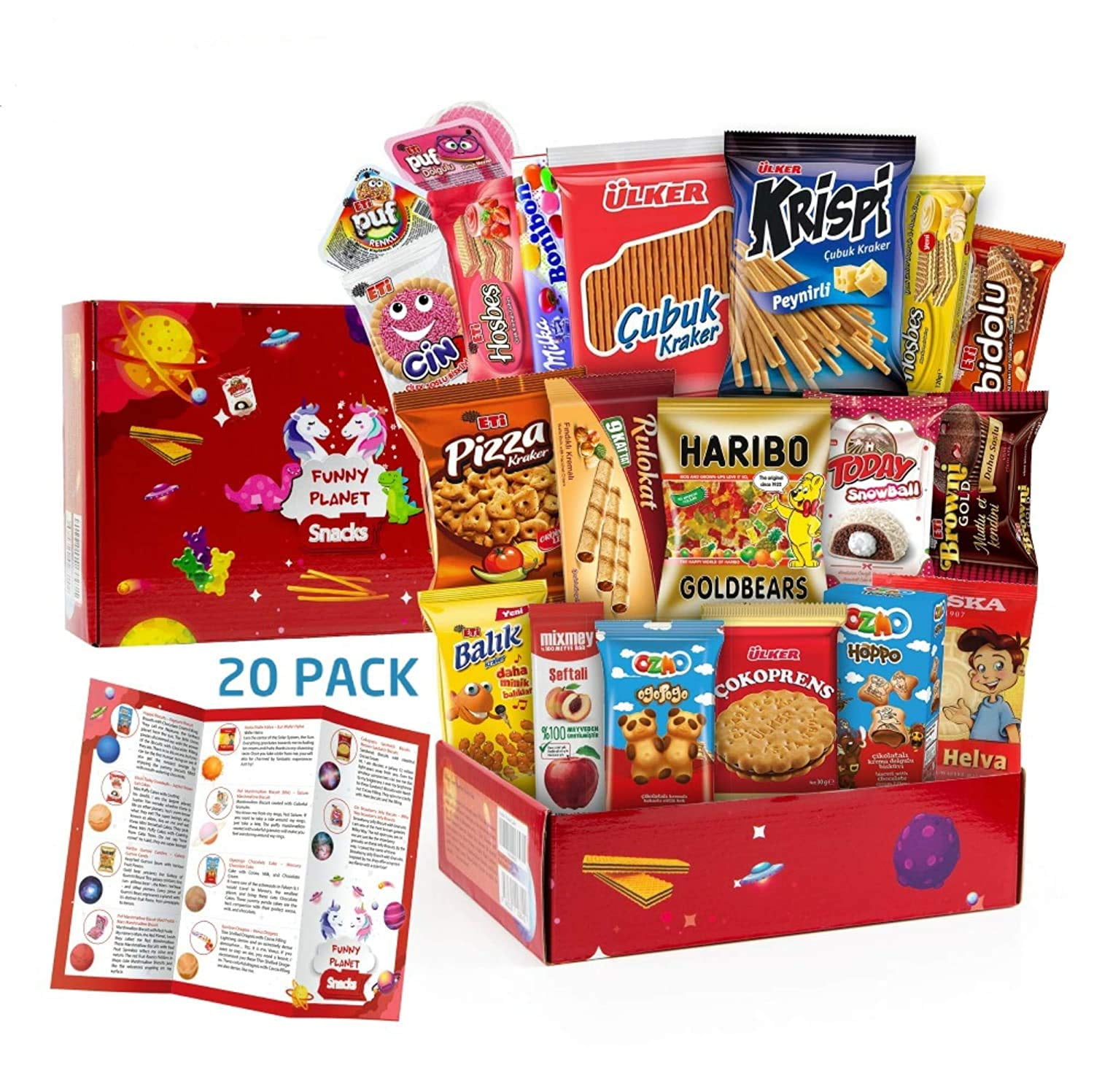Carian's International Snack Box Variety Assortment of Turkish