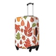 thumbnail image 2 of Disketp Acorns And Autumn Leaves Elastic Travel Luggage Cover Travel Suitcase Protective Cover For Trunk Case Apply To 18''-32'' Suitcase Cover (Luggage not included)-Large, 2 of 9