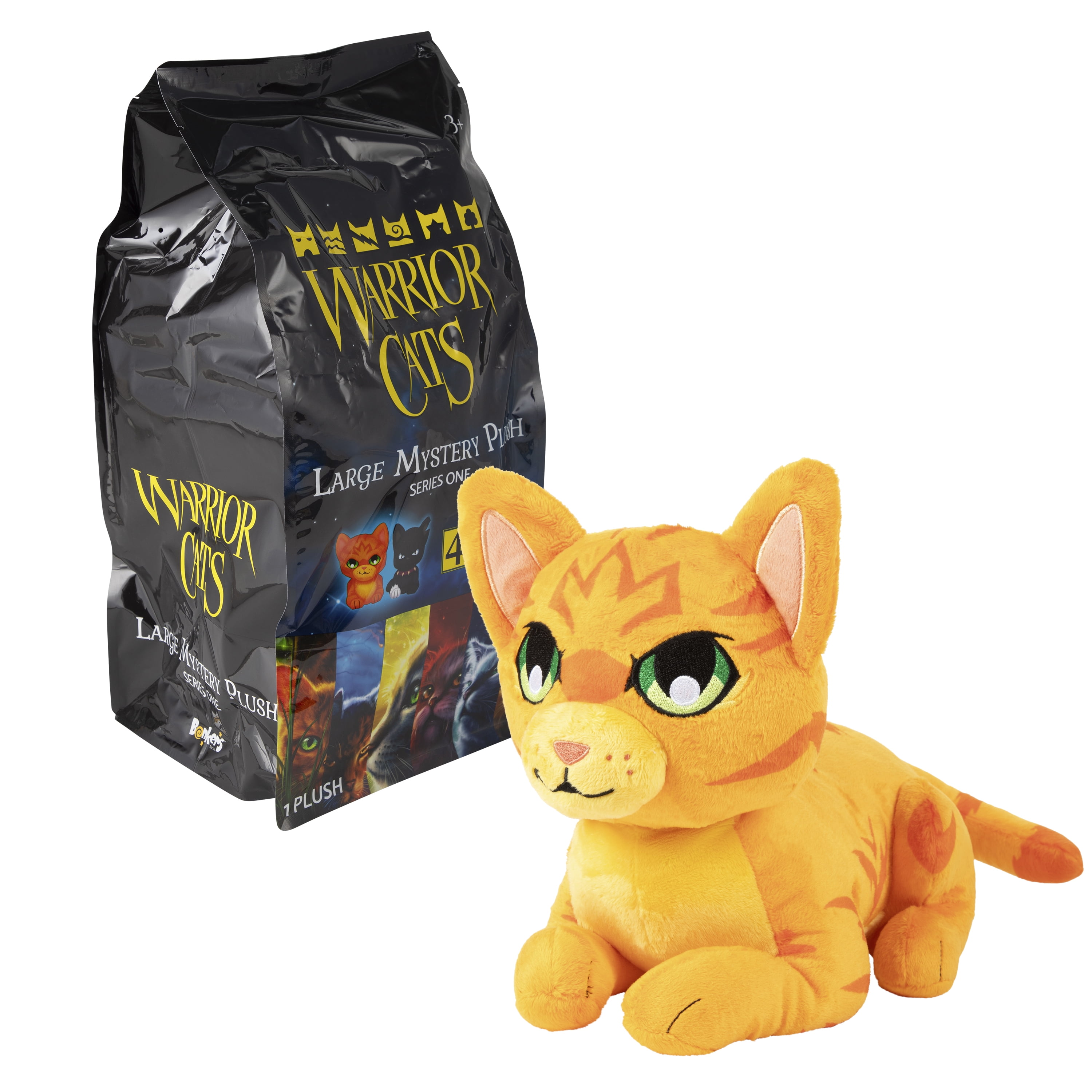 Warrior Cats 11" Mystery Plush, Series 1, Ages 3+