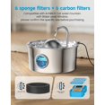 thumbnail image 2 of Filtros para fuentes de agua Cat AONBOY S3-SC con 12 filtros, 2 of 7