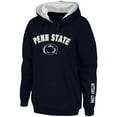 thumbnail image 2 of Women's Navy Penn State Nittany Lions Arch & Logo 1 Pullover Hoodie, 2 of 4