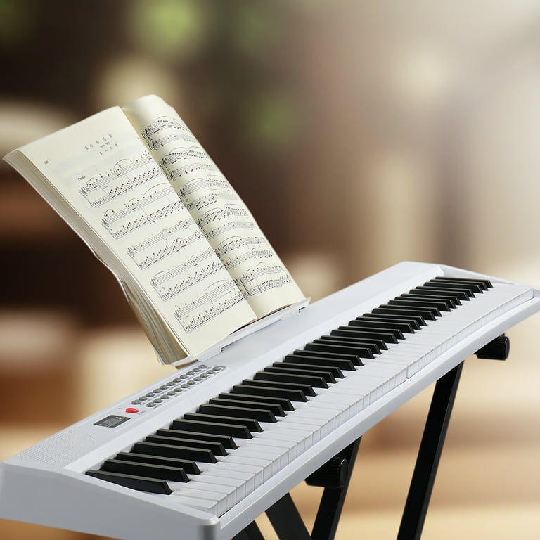 Ktaxon Foldable 88-Key Digital Piano with X-Shape Stand - Semi